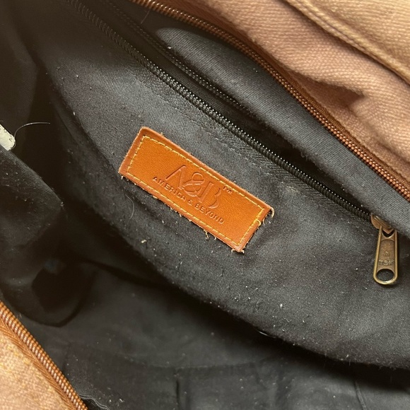 American & Beyond tapestry boho hippie tote bag. (PB2) - Picture 6 of 6